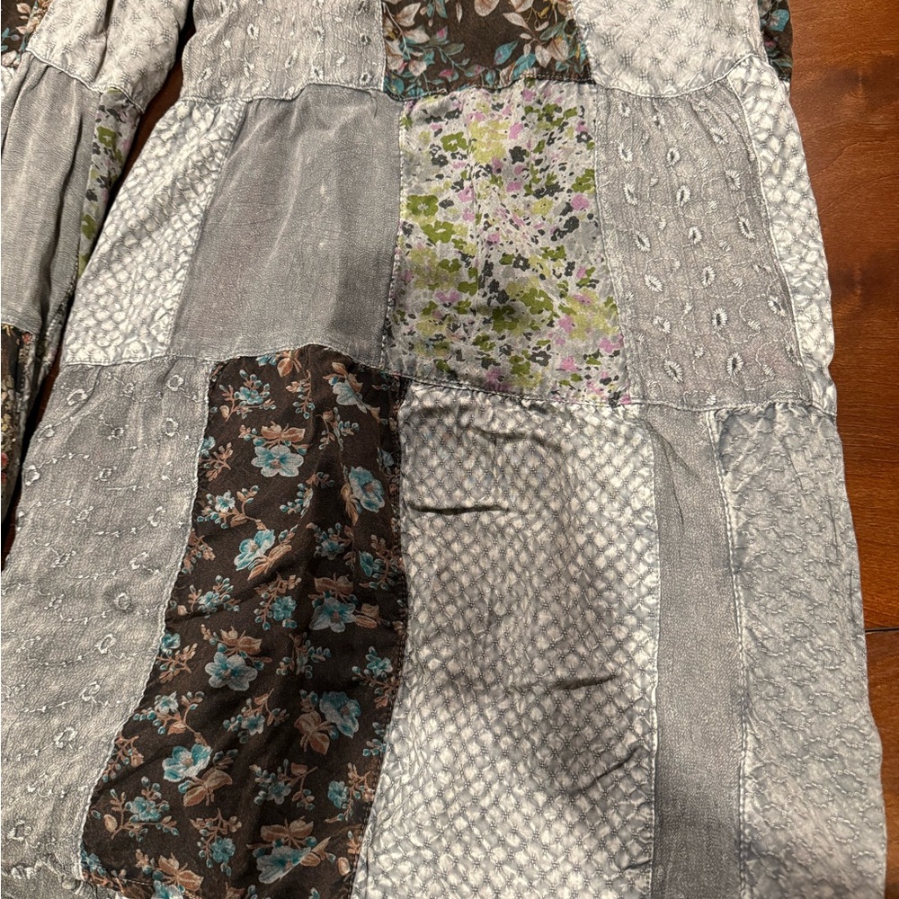 "Young Threads” NWT Wide Leg
Patchwork Pants NWT - image 4